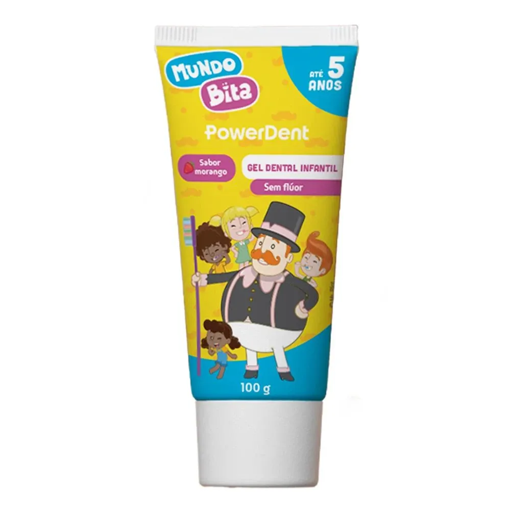 Gel Dental Infantil Mundo Bita 100g