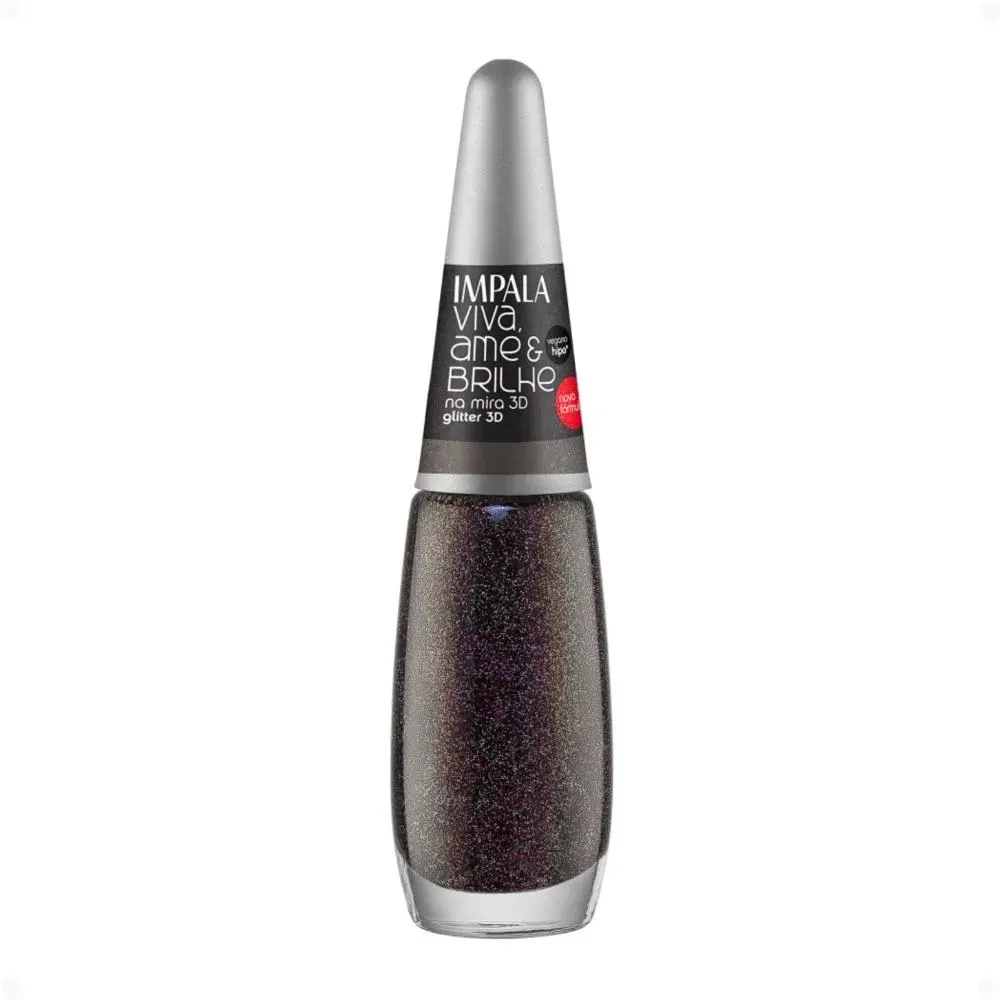 Esmalte Impala Ame & Brilhe Gliter Na Mira 7,5ml