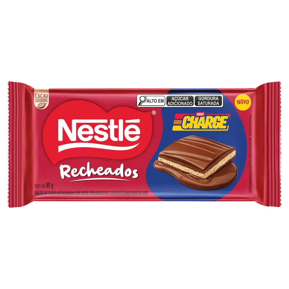 Chocolate Charge Recheado 90g