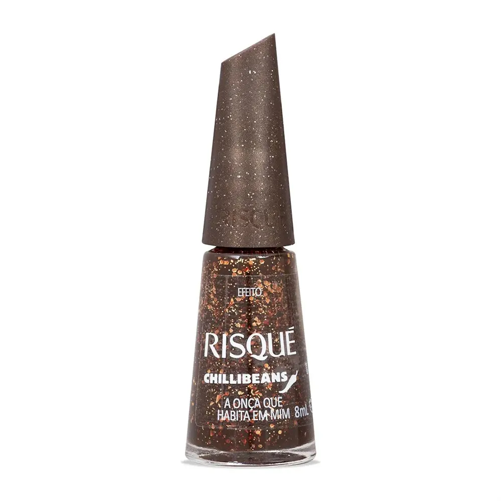 Esmalte Risque Chillis Beans A Onça Que Habita Em Min 8ml