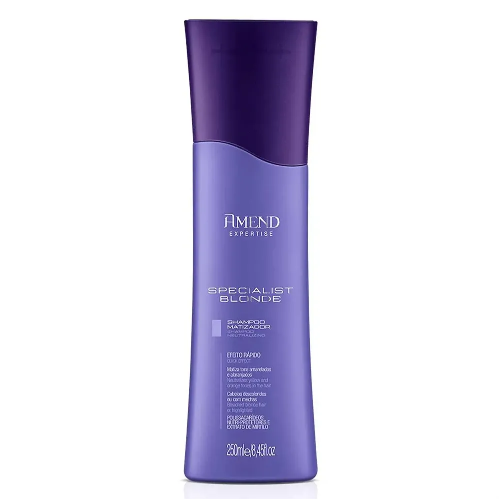 Shampoo Matizador Amend Specialist Blonde 250ml