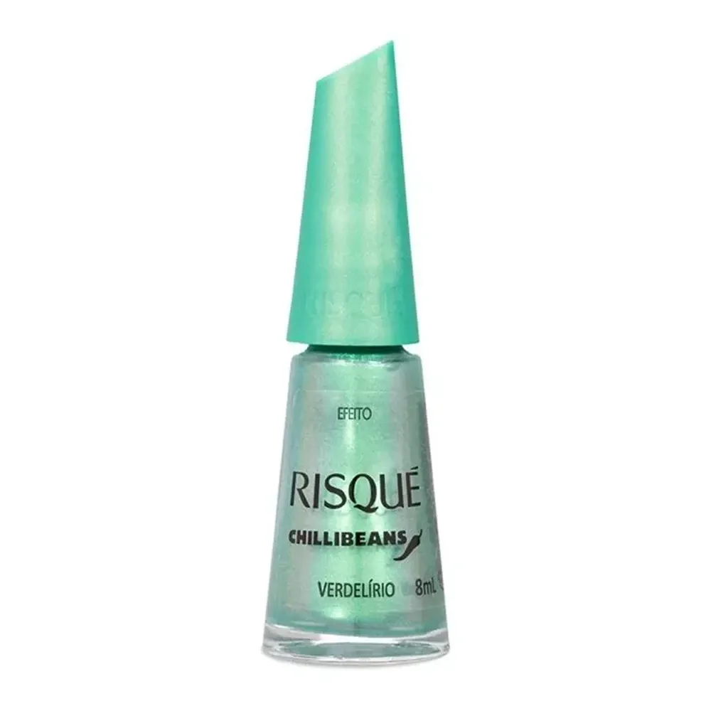 Esmalte Risque Chillis Beans Verde Lirio  8ml