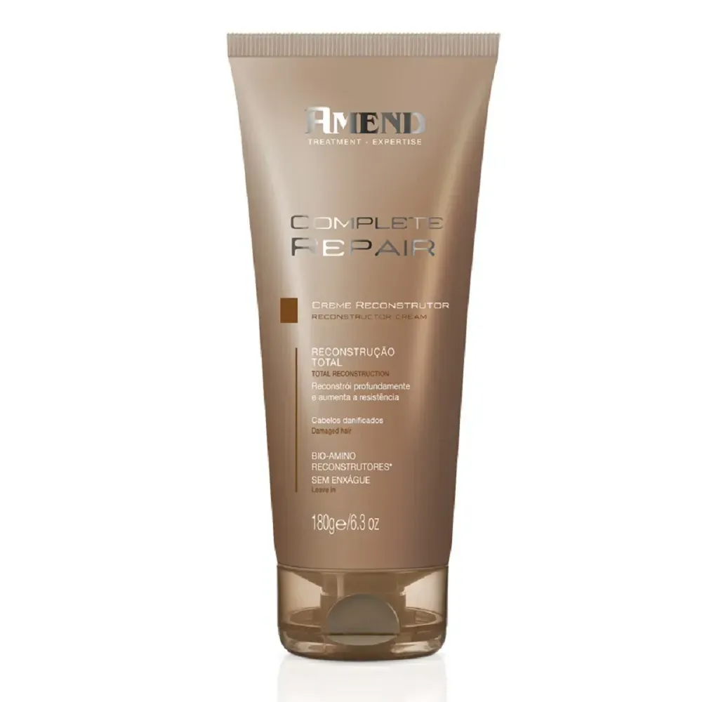 Creme de Pentear Amend Complete Repair Reconstrução Total 180g