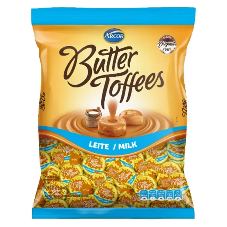 Bala Butte Toffes Leite 90/100g