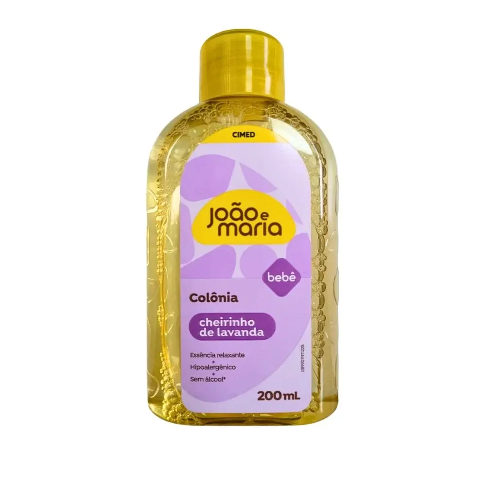 Colônia João e Maria Cheirinho de Lavanda 200ml