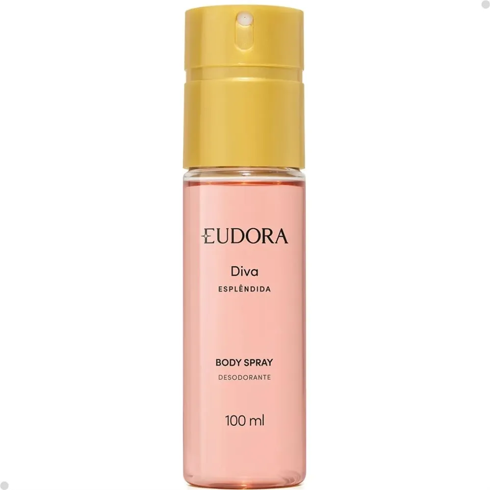 Body Spray Desodorante Eudora Diva Esplendida 100ml