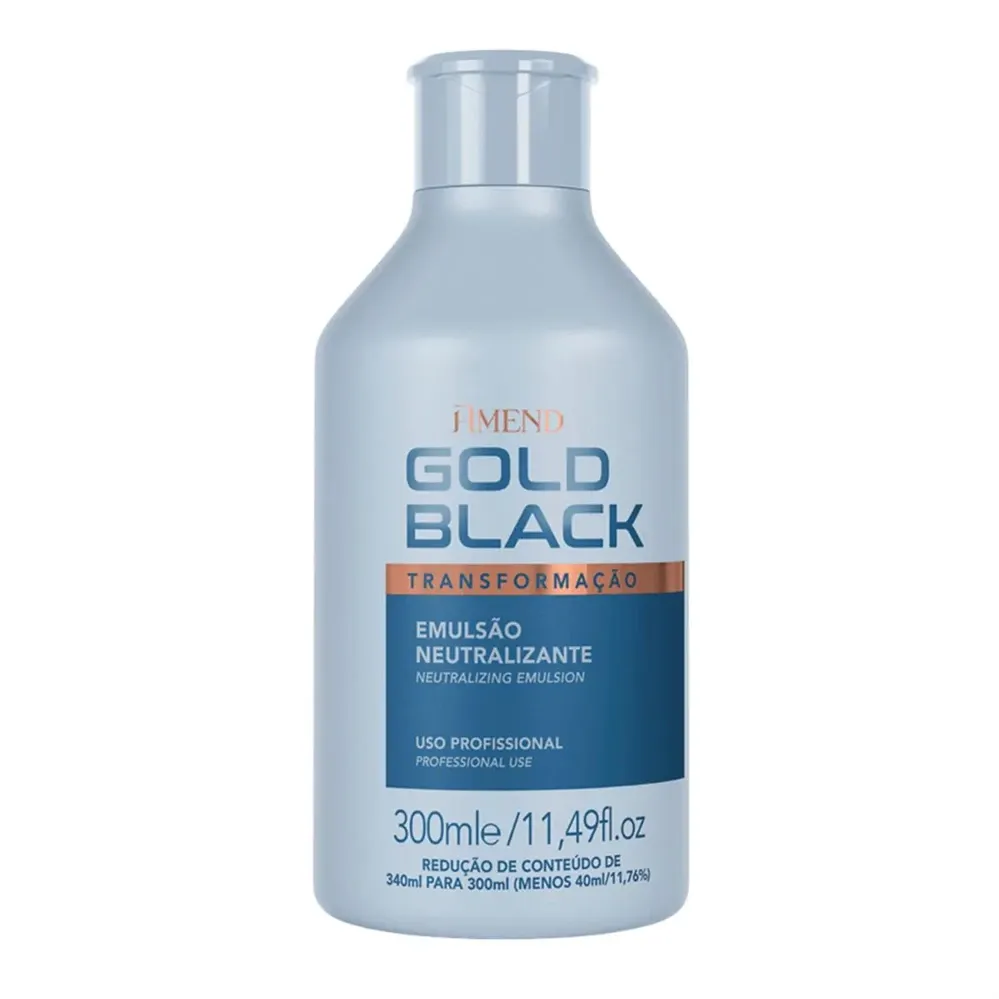 Emulsão Neutralizante Amend Gold Black 300ml