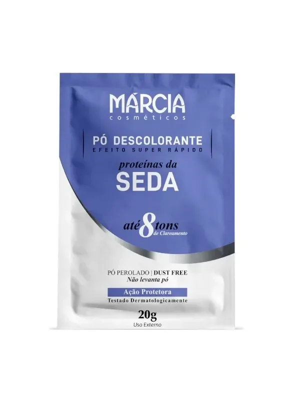 Pó Descolorante Márcia Proteinas da Seda 20g