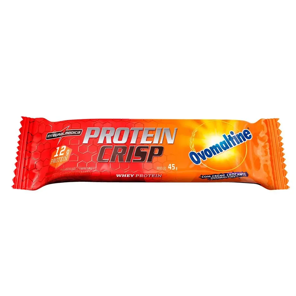 Barra de Proteína Integralmedica Protein Crisp Ovomaltine 45g