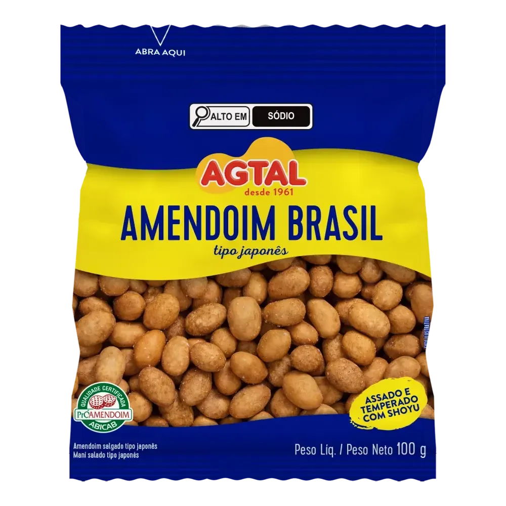 Amendoin Brasil Agtal 100g