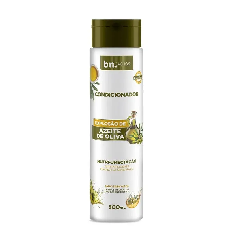 Condicionador Beleza Natural Cachos Explosão de Azeite de Oliva 300ml