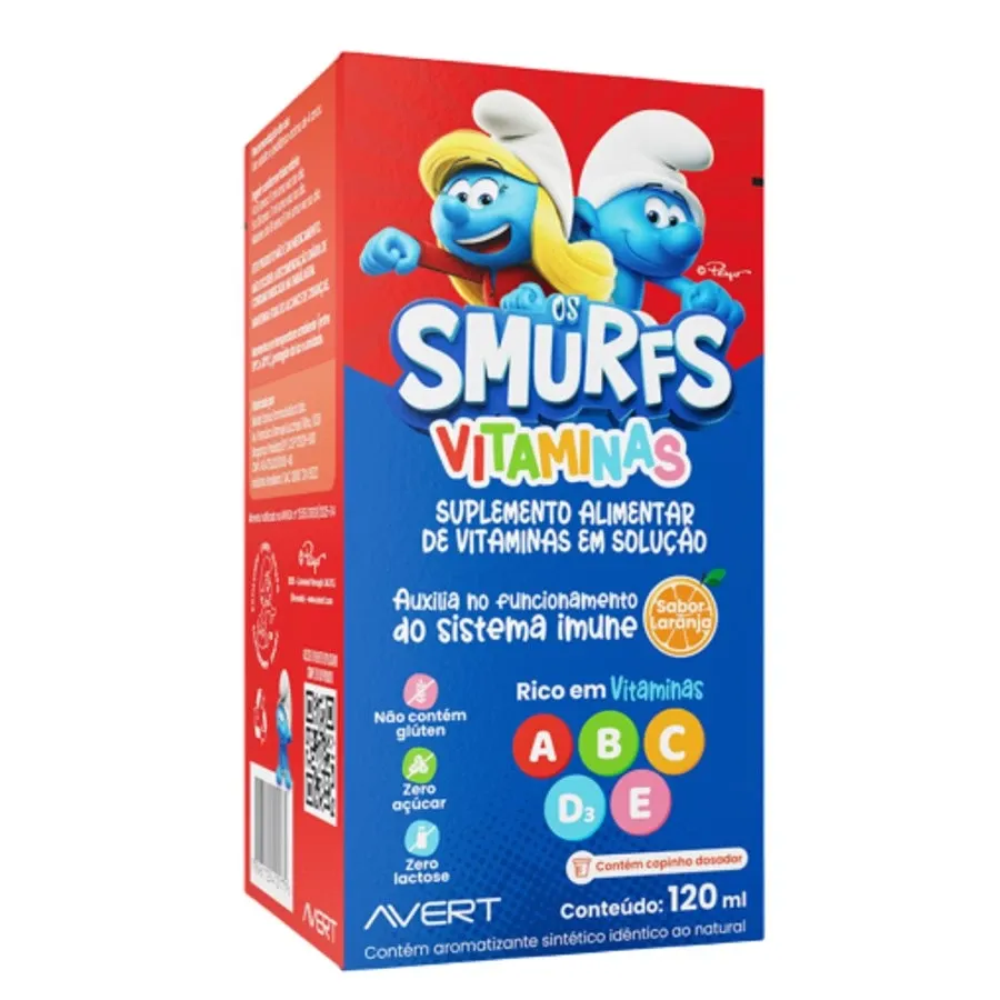 Suplemento Alimentar Infantil Smurfs 120ml Biolab