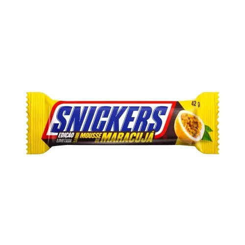 Chocolate Snickers Sabor Maracujá 42g