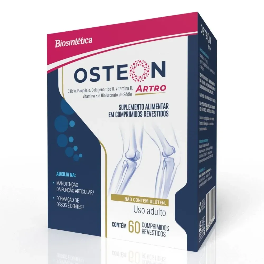 Osteon Artro Suplemento Alimentar com 60 comprimidos