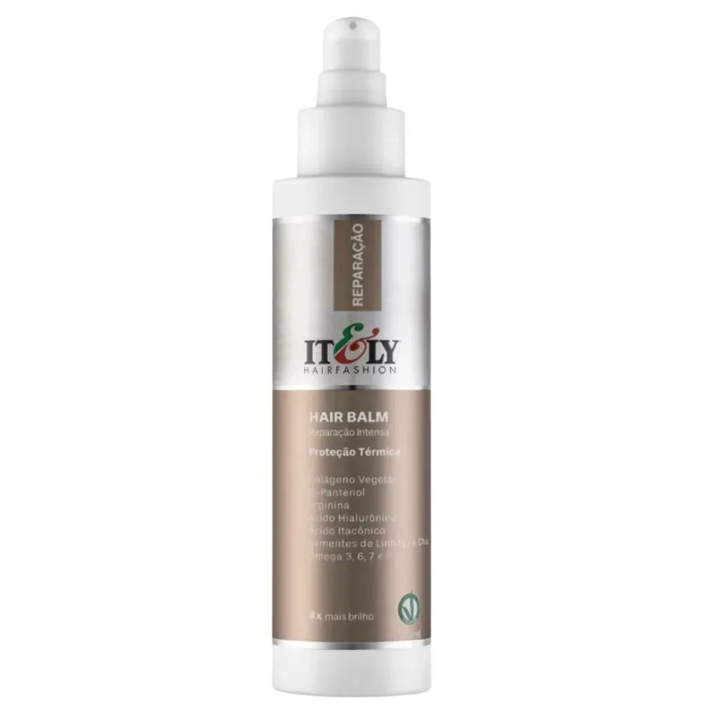 Finalizador Hair Balm Sérum Proteção Térmica Reparação Intensa 140ml