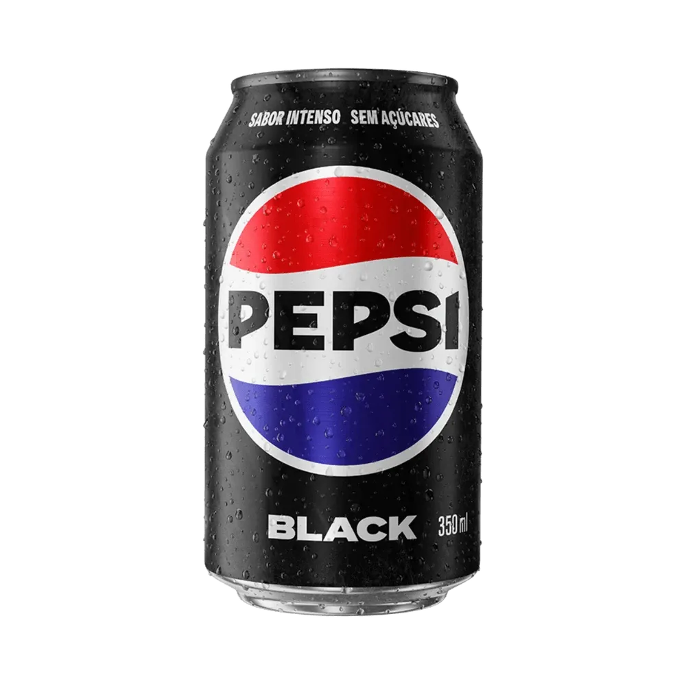 Pepsi Black Lata Zero Açucar 350ml