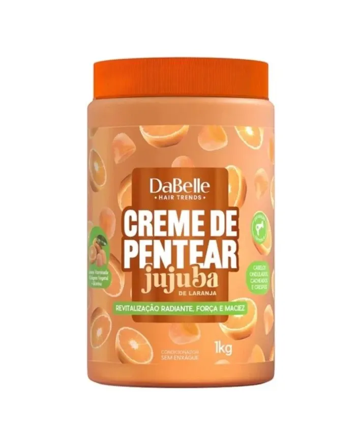 Creme para pentear dabelle laranja 1kg