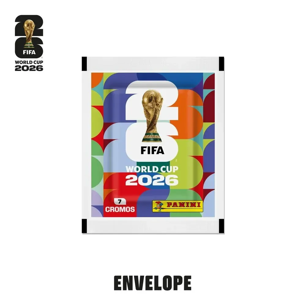 Figurinhas Panini Copa do Mundo 2026 Envelope com 7 Cromos