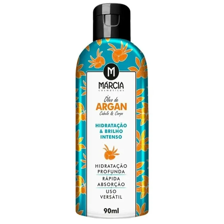 Óleo Multiuso Márcia Cabelo e Corpo Argan 90ml