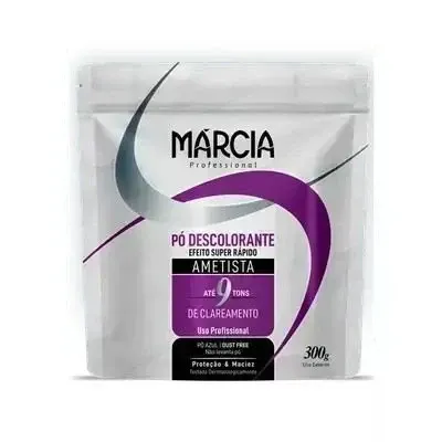 Pó Descolorante Rápido Profissional Márcia Ametista com 300g