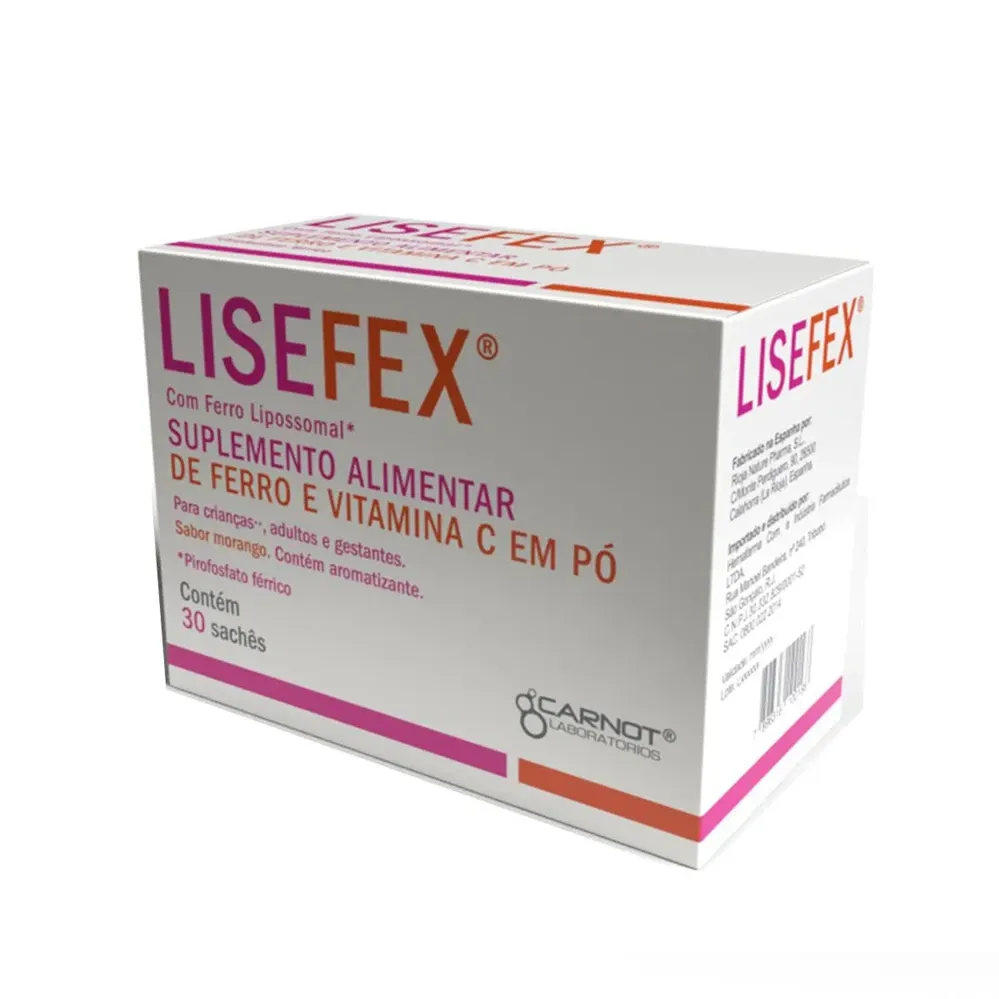 LiseFex com 30 sachês