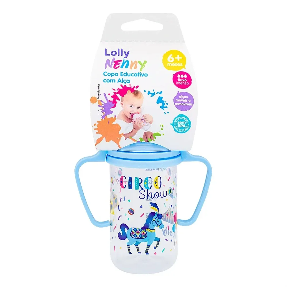 Copo Lolly Educativo Com Alça Tip 150ml Masculino