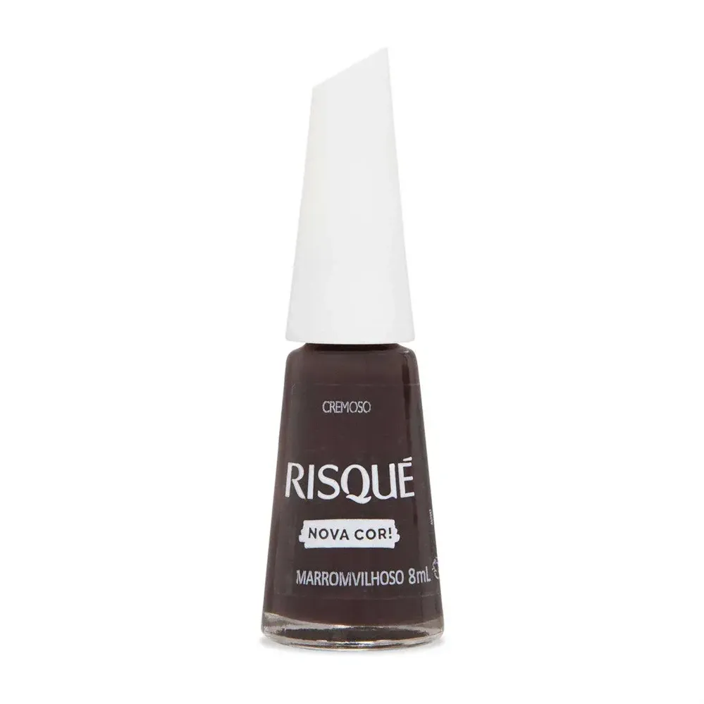 Esmalte Risqué Cremoso Nova Cor MarronVilhoso 8ml
