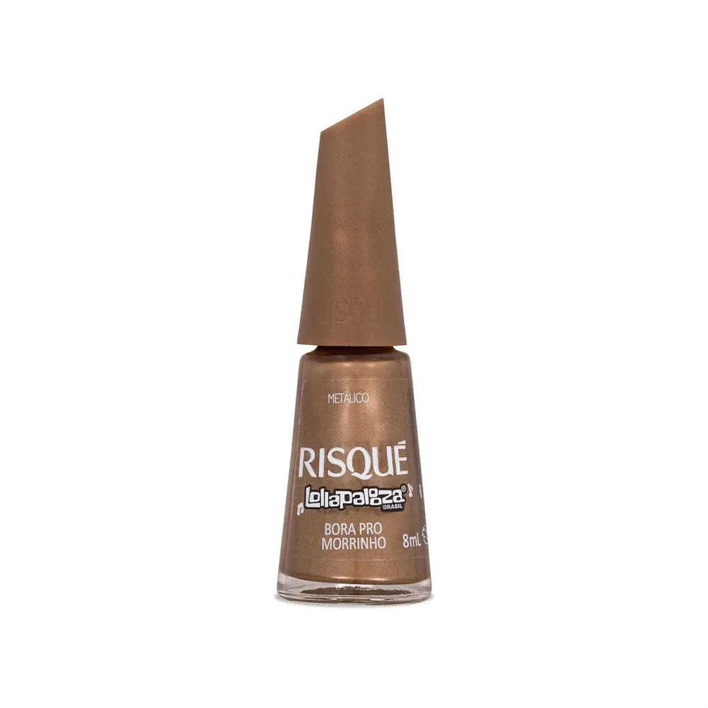 Esmalte Metálico Risqué Lollapalooza Bora pro Morrinho com 8ml
