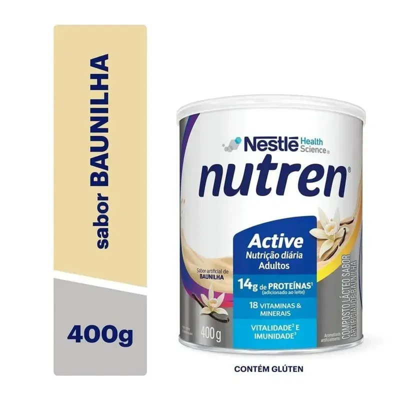 Suplemento Alimentar Nutren Active Baunilha 400g