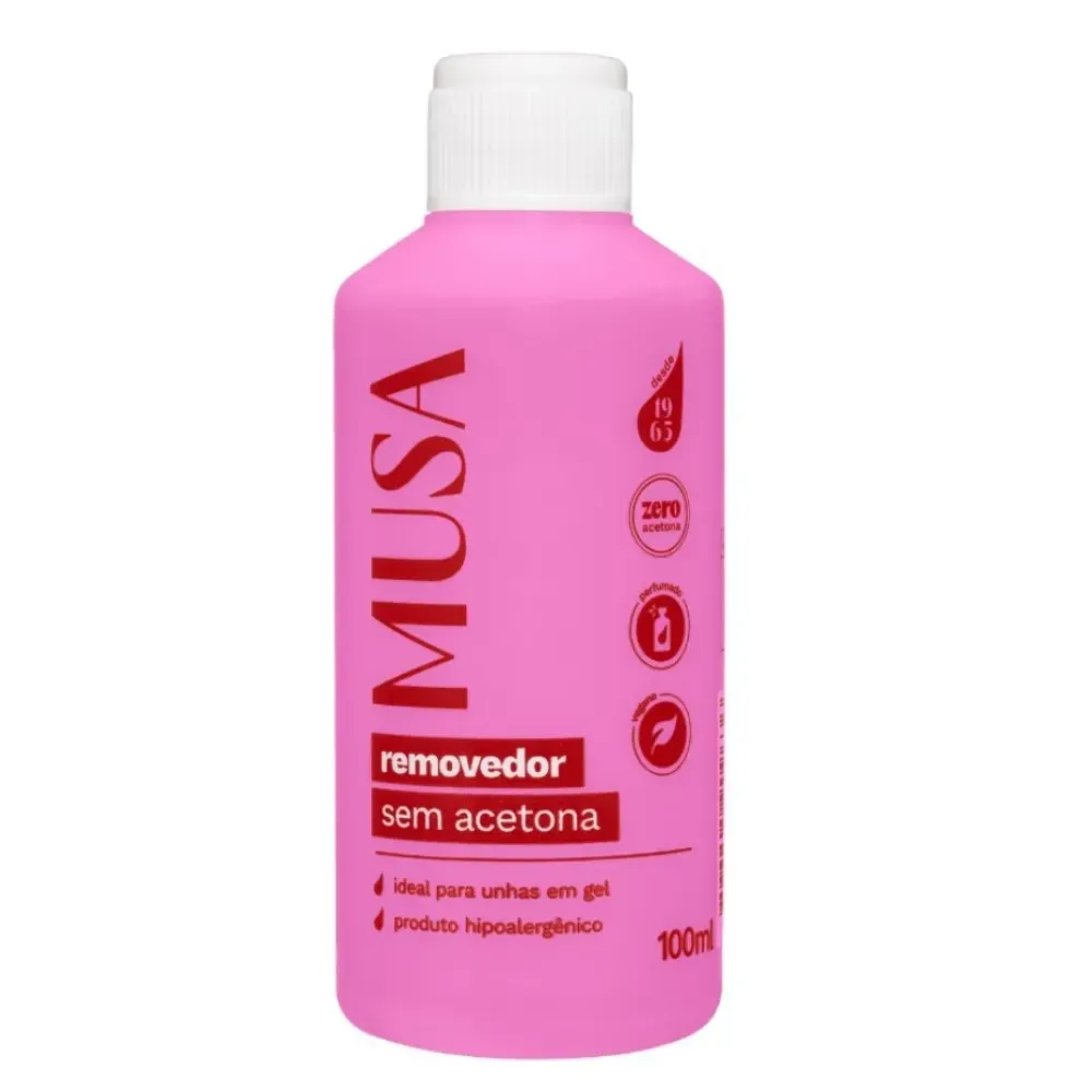 Removedor de Esmalte Musa com 100ml