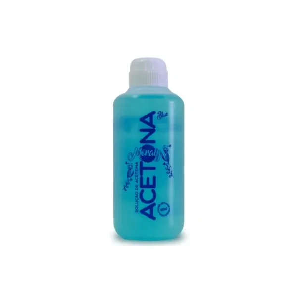 Acetona Monaly Azul com 100ml