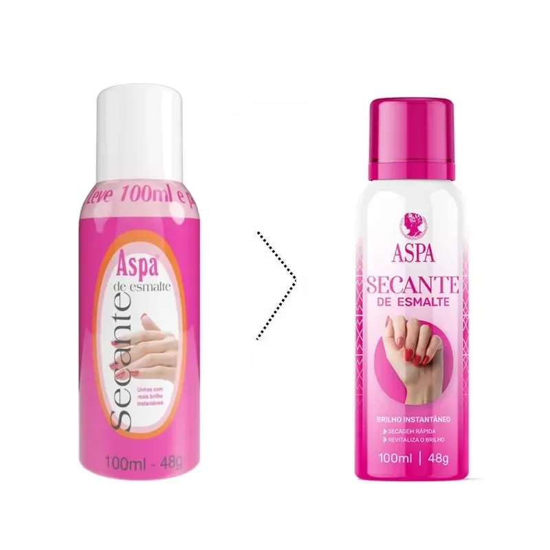 Aspa Secante para Esmalte com 100ml