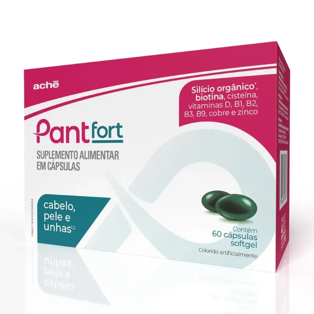 Suplemento Alimentar Pant Fort com 60 Cápsulas