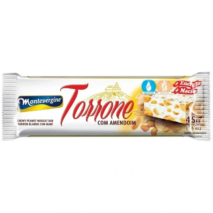 Torrone Montevérgine Amendoim 45g
