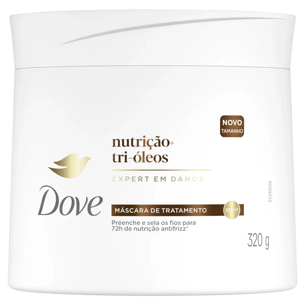 Máscara de Tratamento Dove Nutrição tri óleos 320g