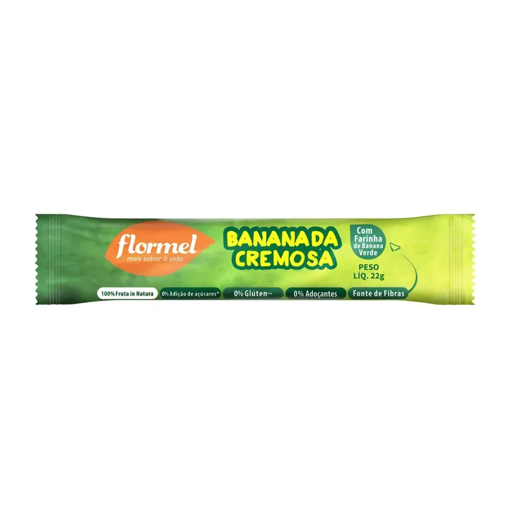 Bananada Flormel Zero Açucar 22g