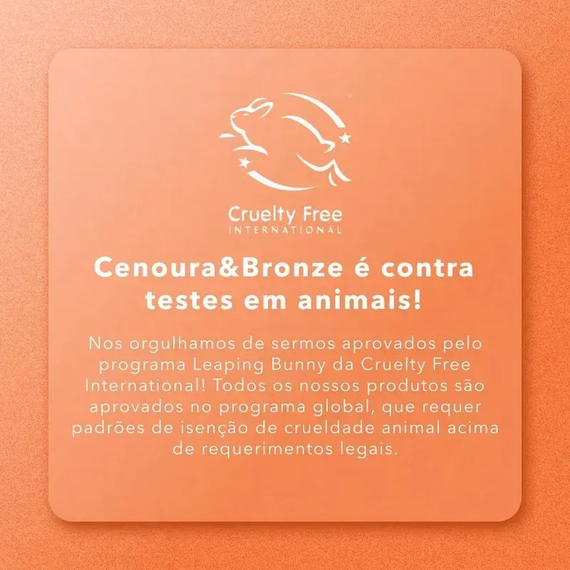 Kit Cenoura e Bronze Protetor Solar Corporal FPS 50 200ml + Protetor Solar Facial FPS 50 50g