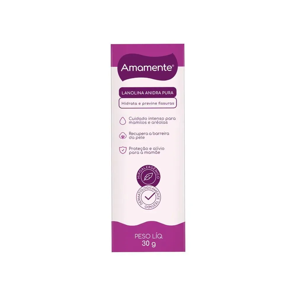 Lanolina Anidra Pure Amamente 30g