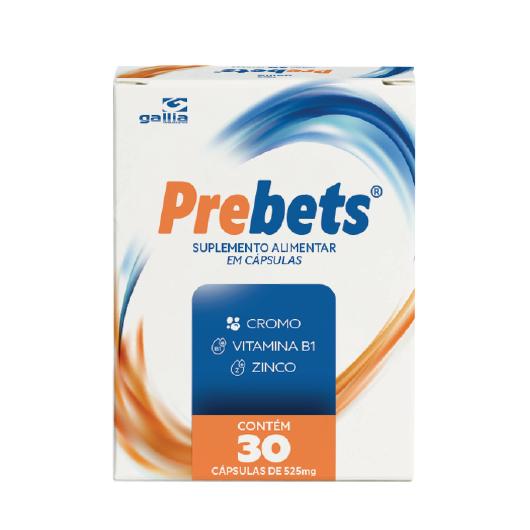 Suplemento Alimentar Prebets com 30 Cápsulas