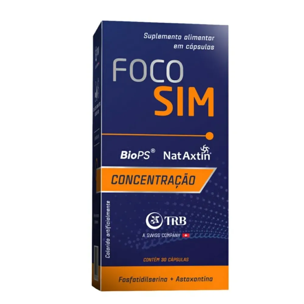 Suplemento Alimentar Focosim com 30 cápsulas