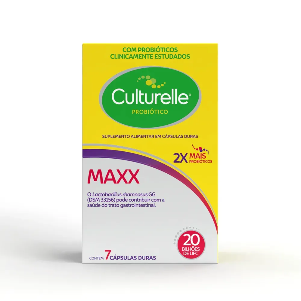 Probiótico Culturelle Maxx com 7 Cápsulas