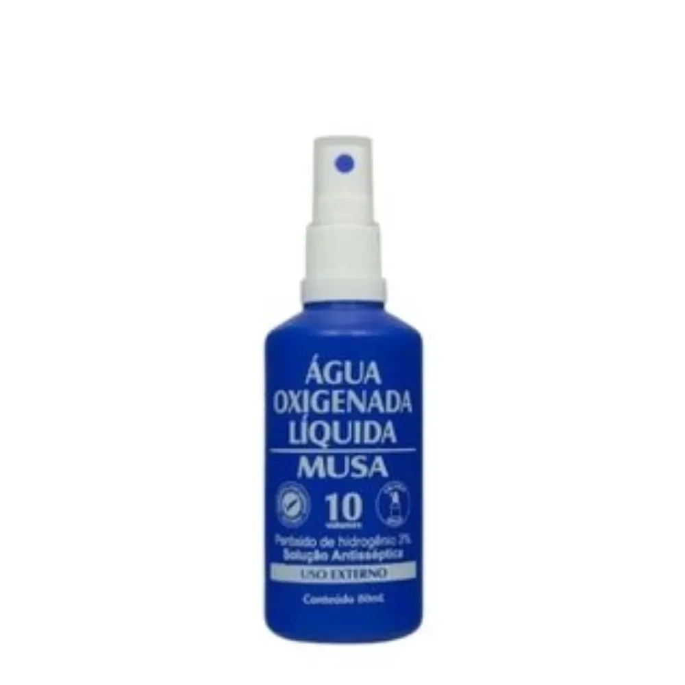 Água Oxigenada Spray Musa 10 Volumes 80ml
