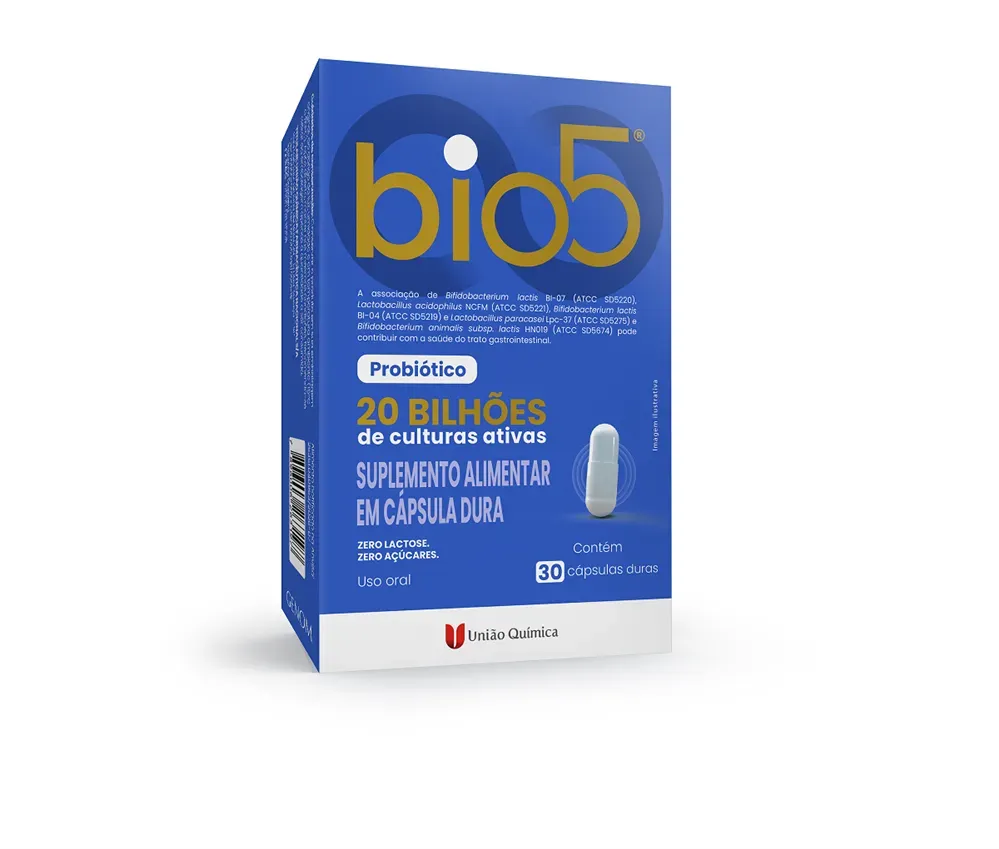 Suplemento Alimentar Bio5 com 30 cápsulas