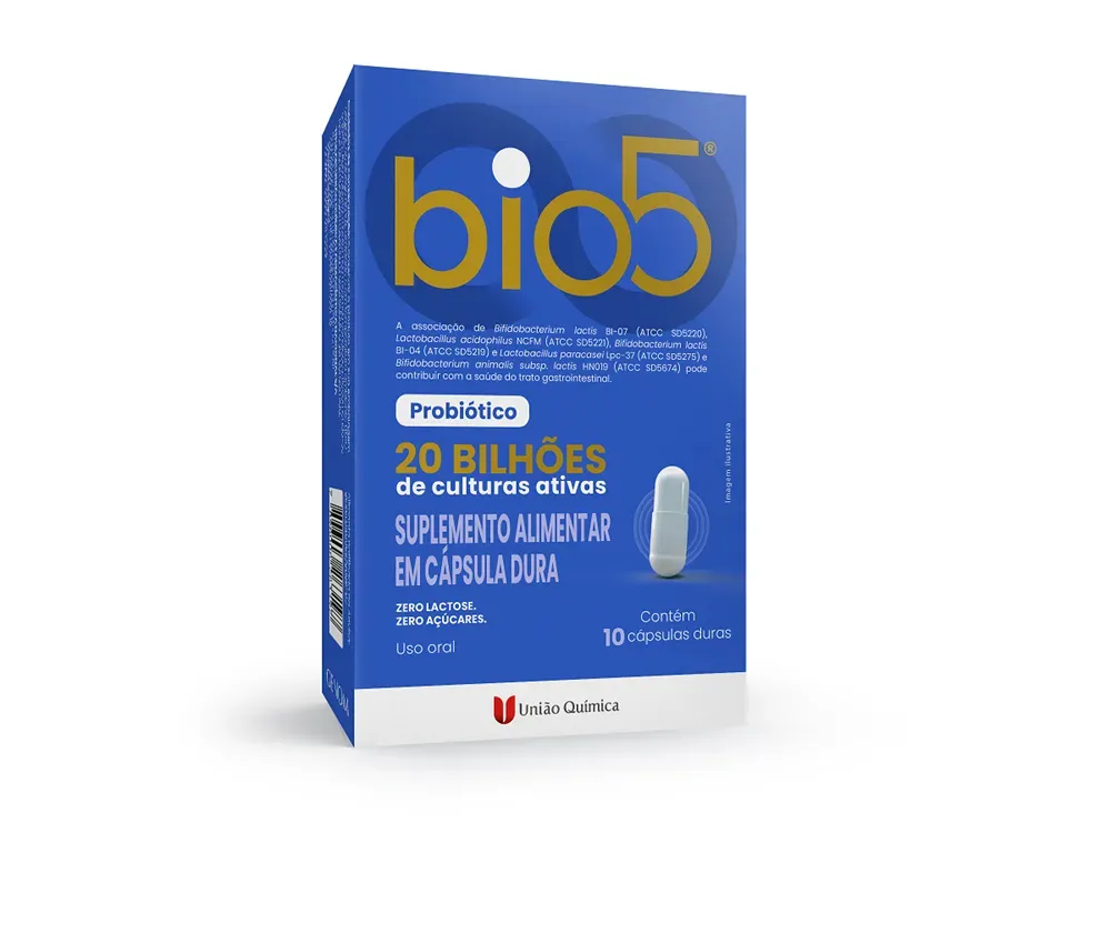 Suplemento Alimentar Bio5 com 10 cápsulas