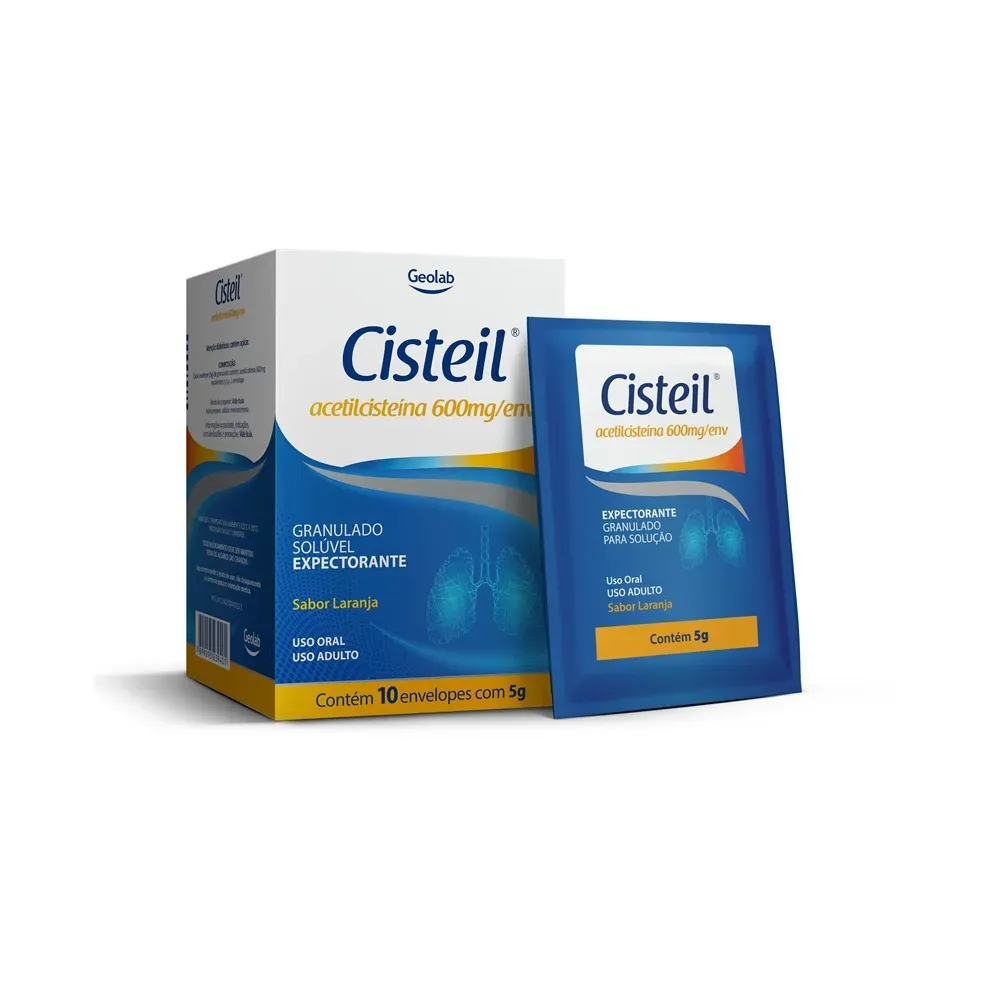 Cisteil 600mg com 10 Sachês