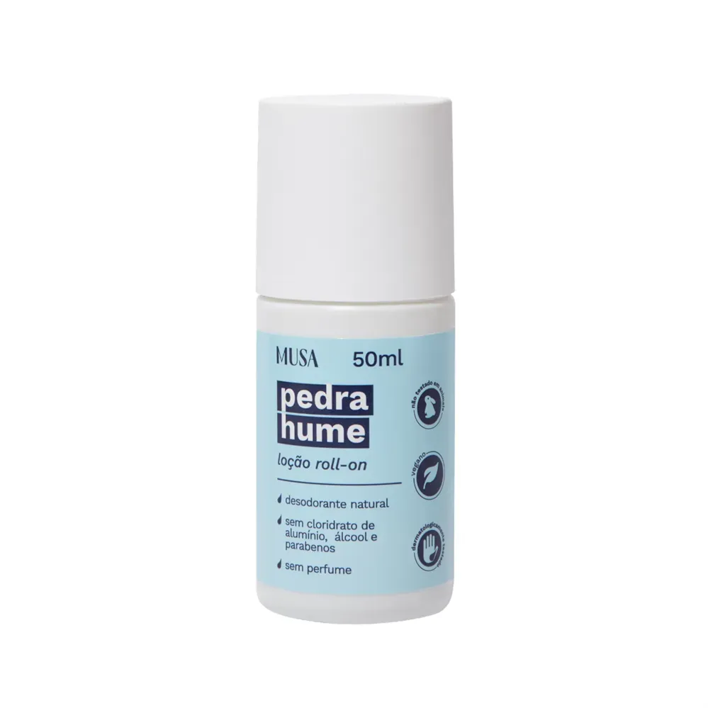 Desodorante Musa Pedra Hume Roll-On 50ml