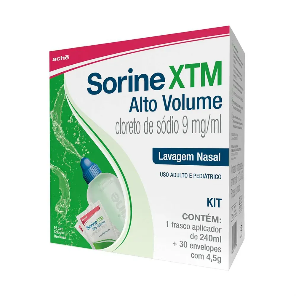 Sorine XTM Alto Volume com 30 envelopes + Frasco de 240ml