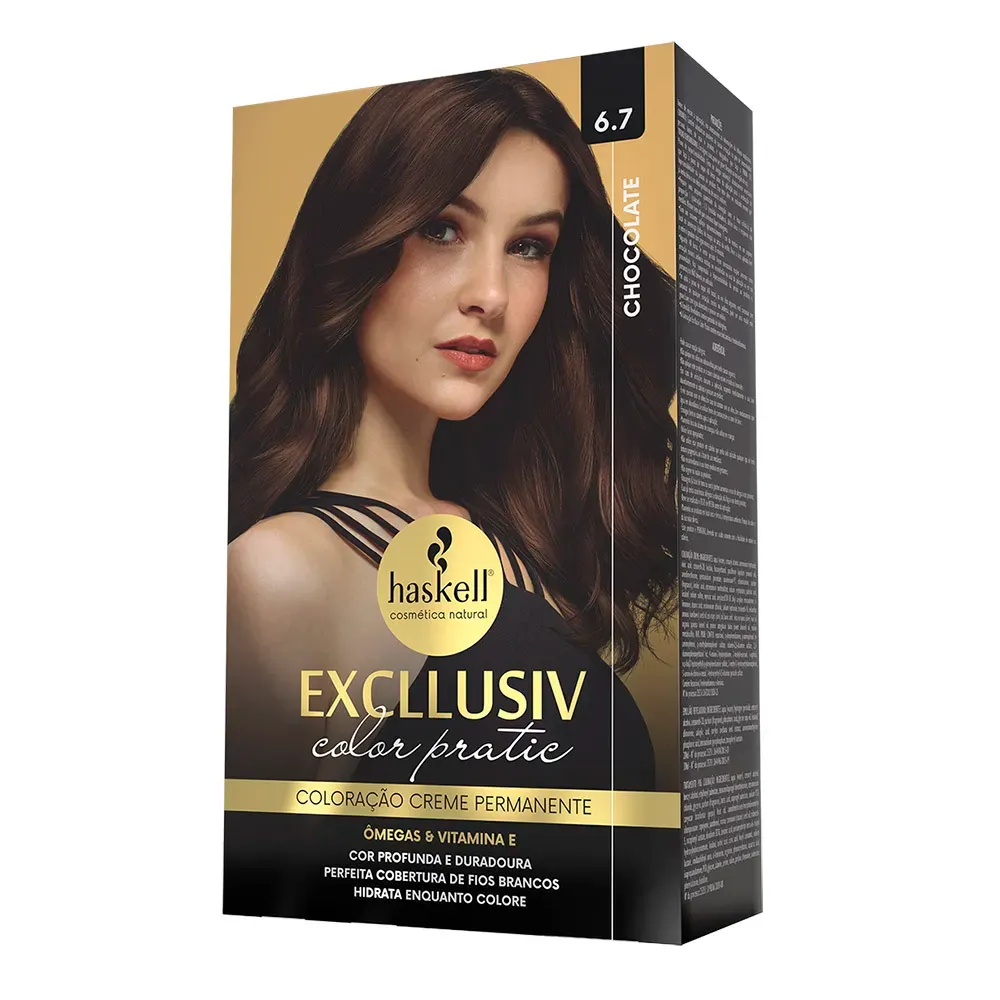 Coloração Excllusiv Haskell Color Pratic 6.7 Chocolate