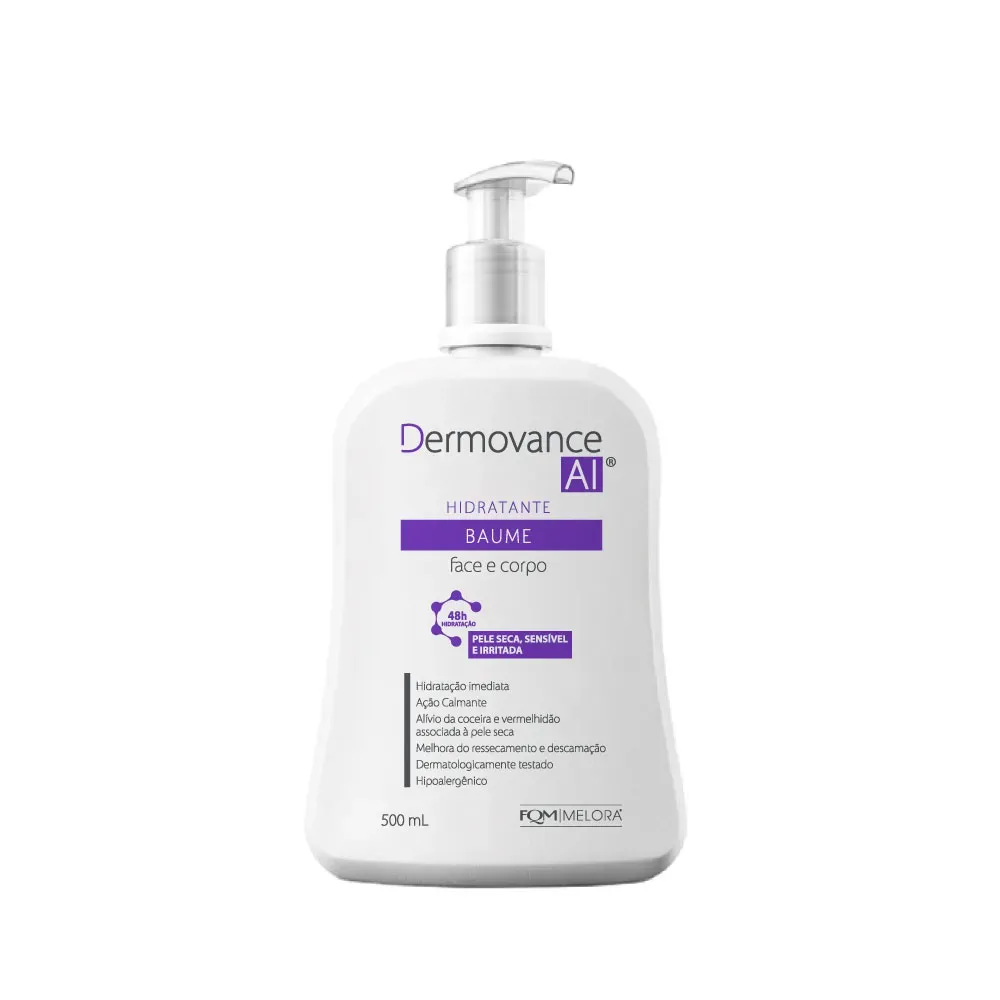 Loção Hidratante Corporal Dermovance AI Baume 500ml