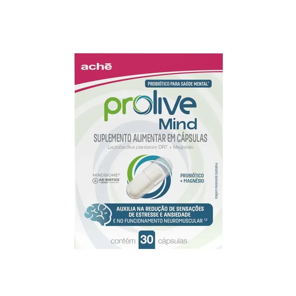 Suplemento Alimentar Prolive Mind com 30 cápsulas